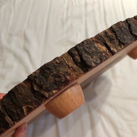 Acacia bark footed server - Picture 5 of 6